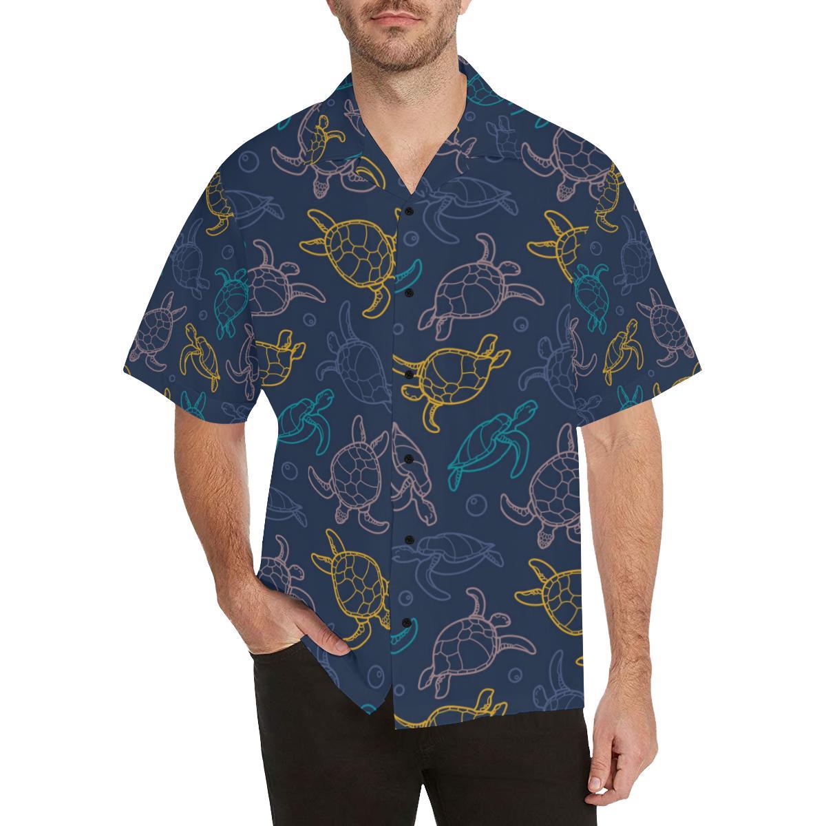 Sea Turtle Baby Print Hawaii Lover Hawaii Shirt For Men Women Ha4146