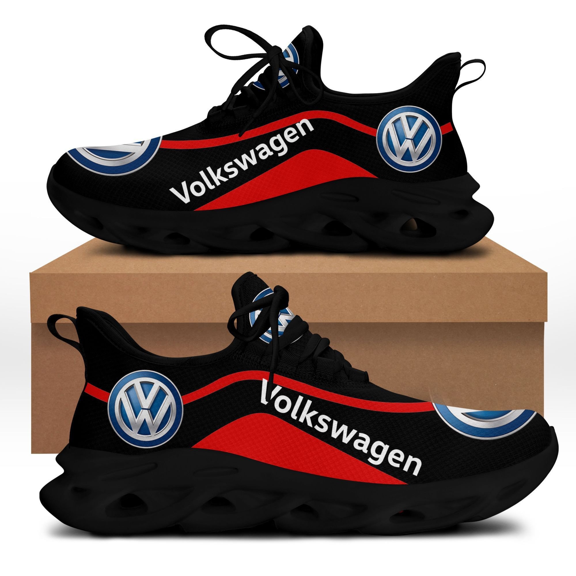 Volkswagen Bs Running Shoes Ver 9 (Red)