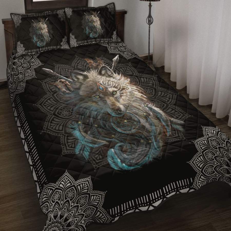 Wolf Art Quilt Bedding Set NM20042101