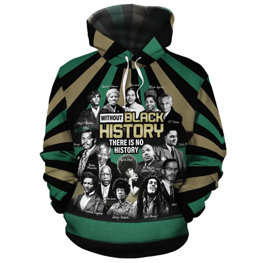 Without Black History All-over Hoodie