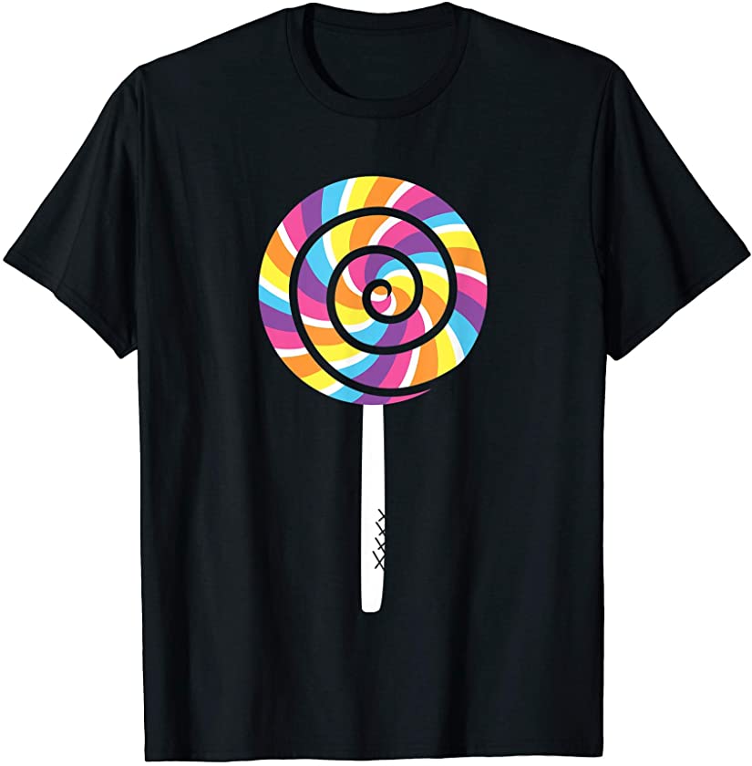 Lollipop Rainbow Sucker Candy T-Shirt