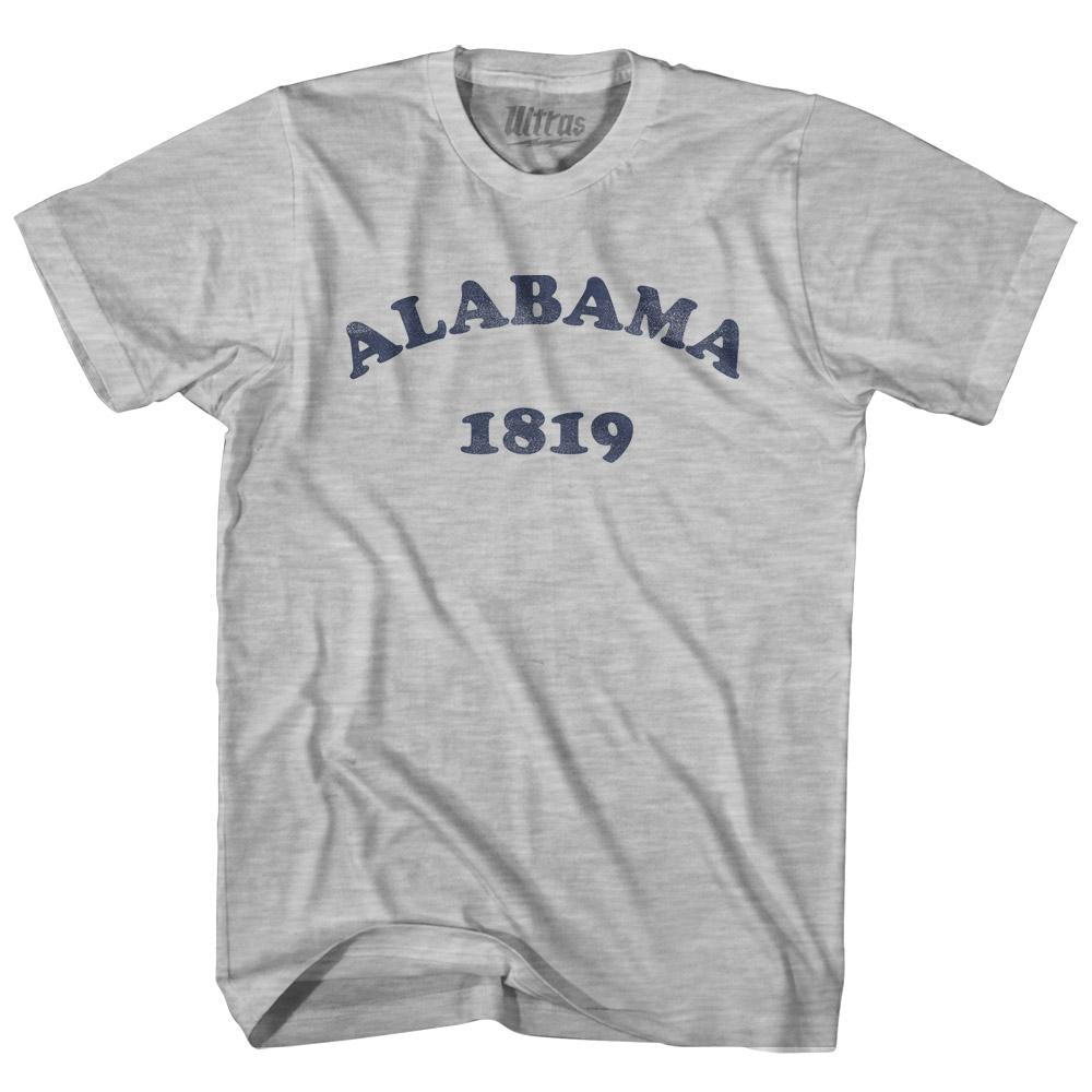 Alabama State 1819 Womens Cotton Junior Cut Vintage T-shirt