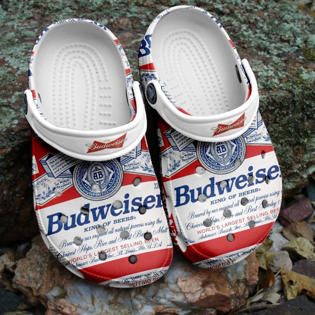 Budweiser Beer For Men And Women Rubber Clogs Clogband Clogs, Comfy Footwear