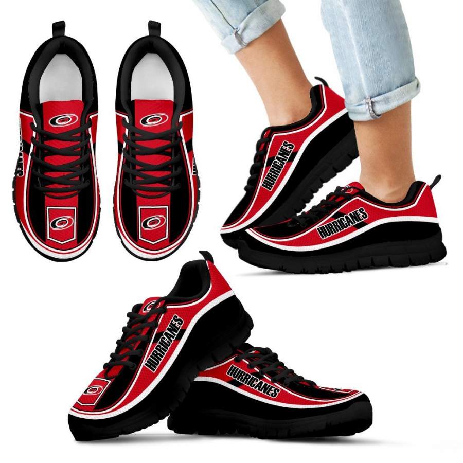 Vintage Color Flag Carolina Hurricanes Sneakers