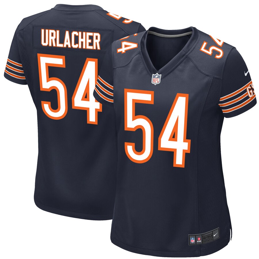 Brian Urlacher Chicago Bears Nike Womens Game Jersey – Navy Blue