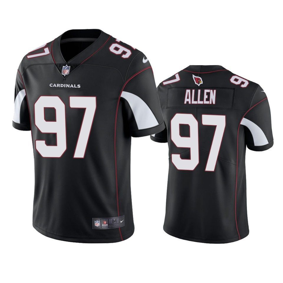 Arizona Cardinals Zach Allen 2019 NFL Draft Black Vapor Limited Jersey