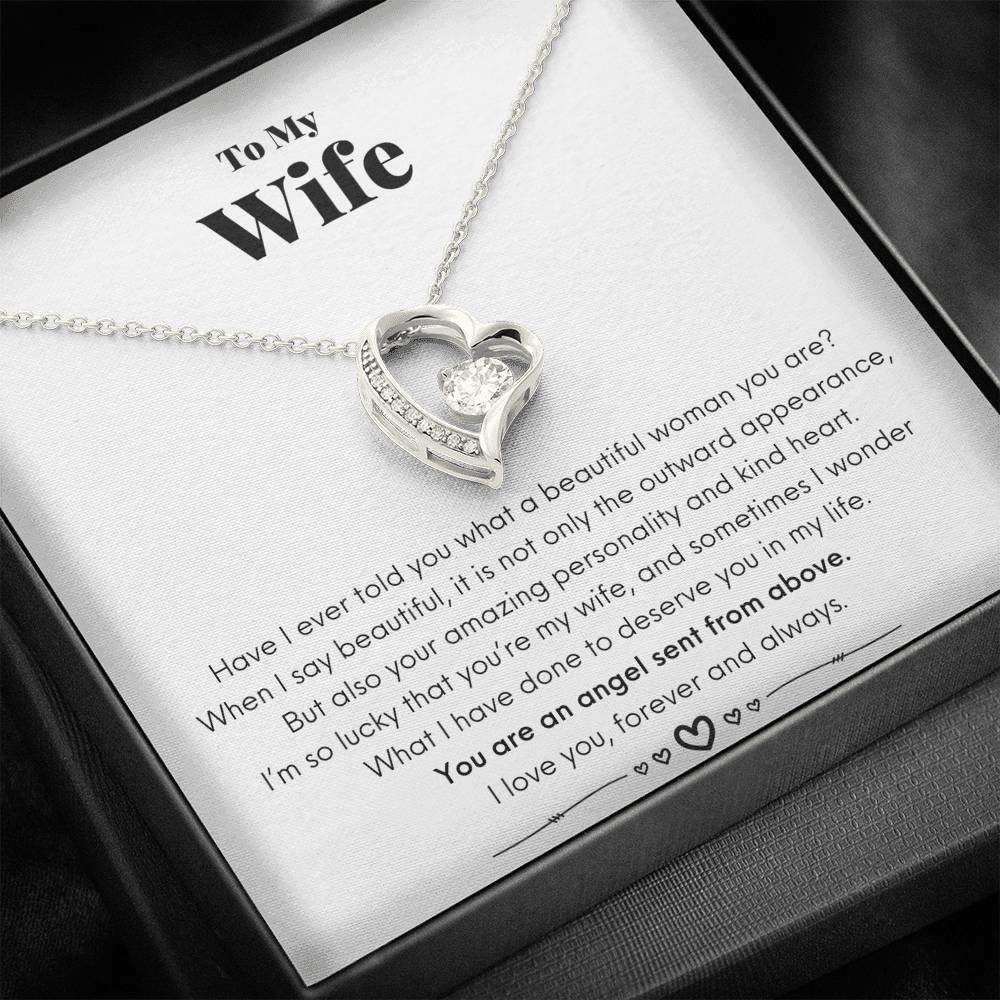 To My Wife – You Are My Angel – Necklace