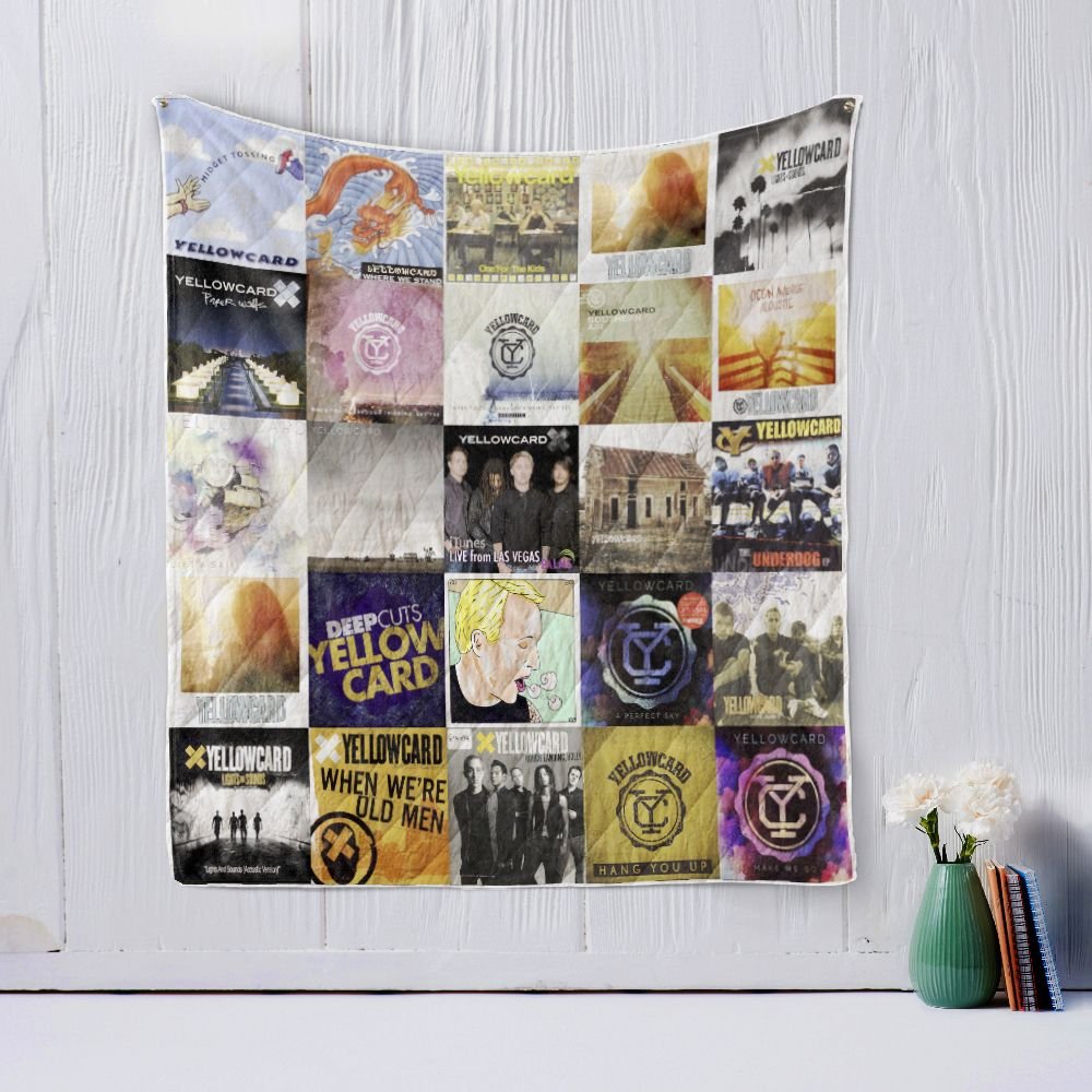 Yellowcard Quilt Blanket