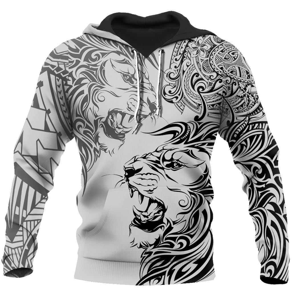 Tattoo Lion 3D All Over Print | Hoodie | Unisex | Full Size | Adult | Colorful | HT7383