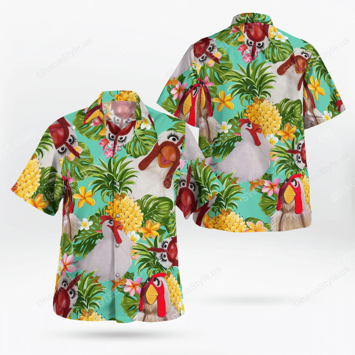 The Muppet Show Camilla Chicken Hawaii Shirt Maria Ha45903