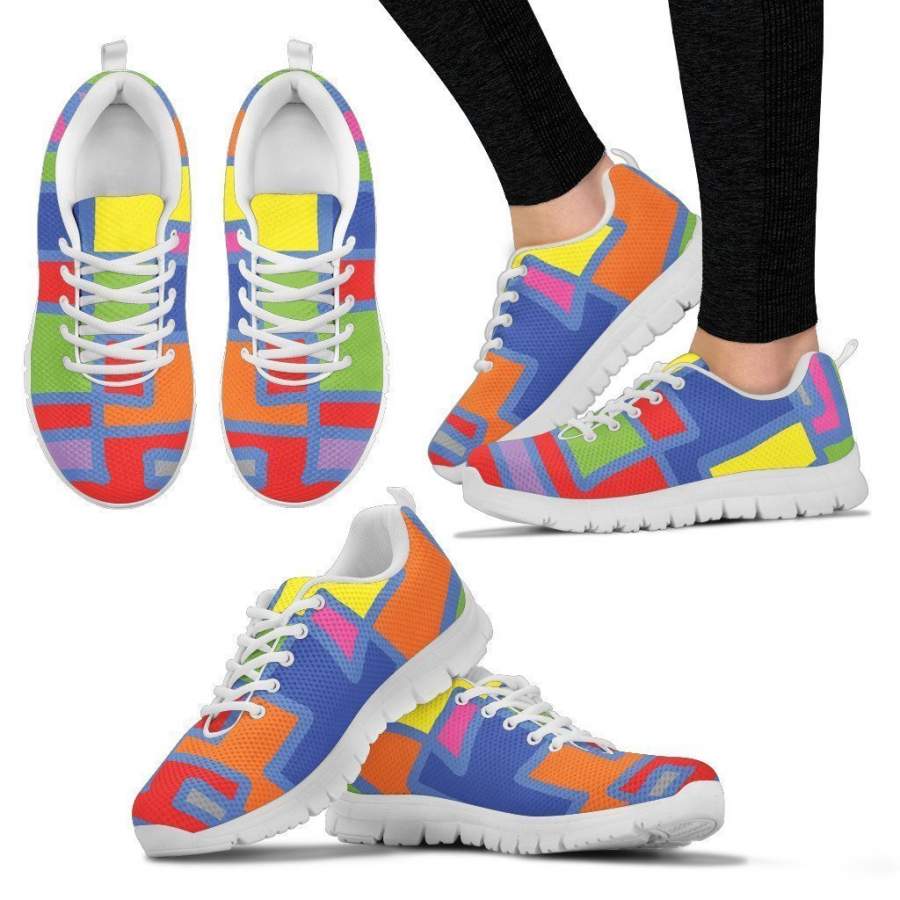 Women’s Sneakers Square Colors