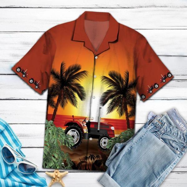 Amazing Legend Tractor Ht27704 – Hawaiian Shirt