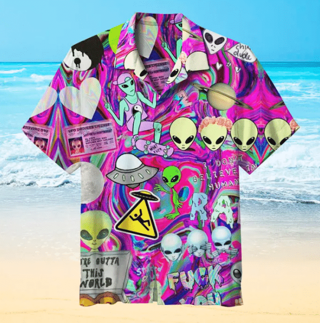 Psychedelic Art For Man And Woman Print Short Sleeve Hawaii Shirt Ha23919