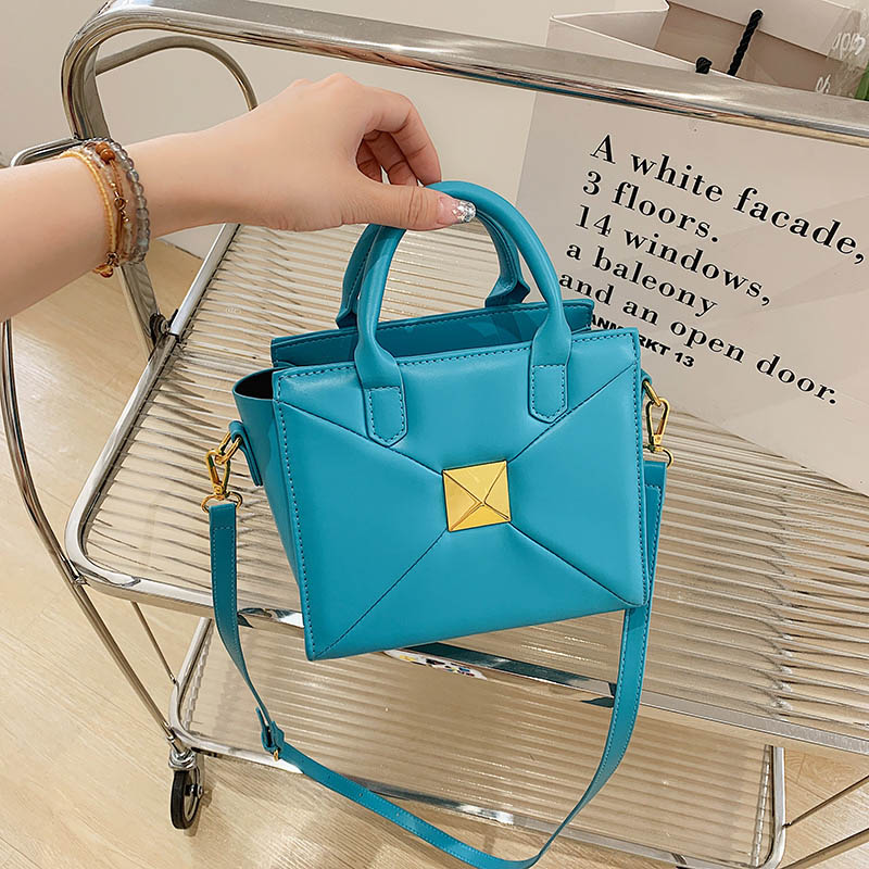 Summer new portable small bag women’s simple shoulder bag candy color cross bag hand bags for women shopping tote bags shoulder alx