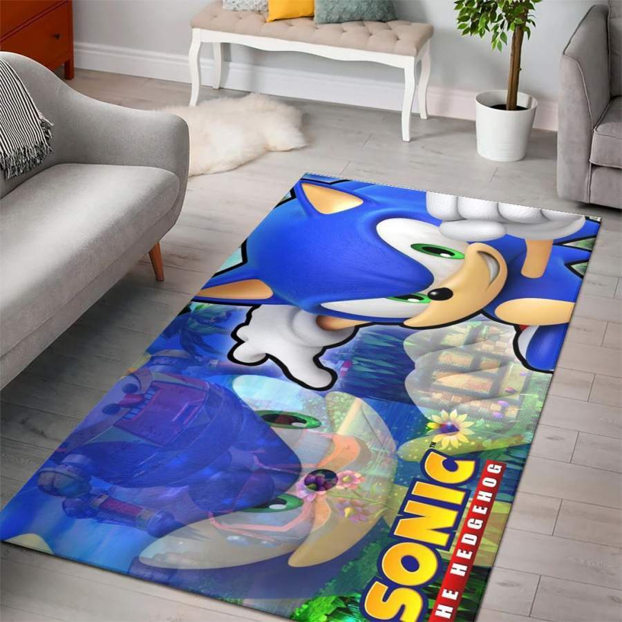 Sonic The Hedgehog FN200206 Gaming Area Rug – Floor Decor The US Decor