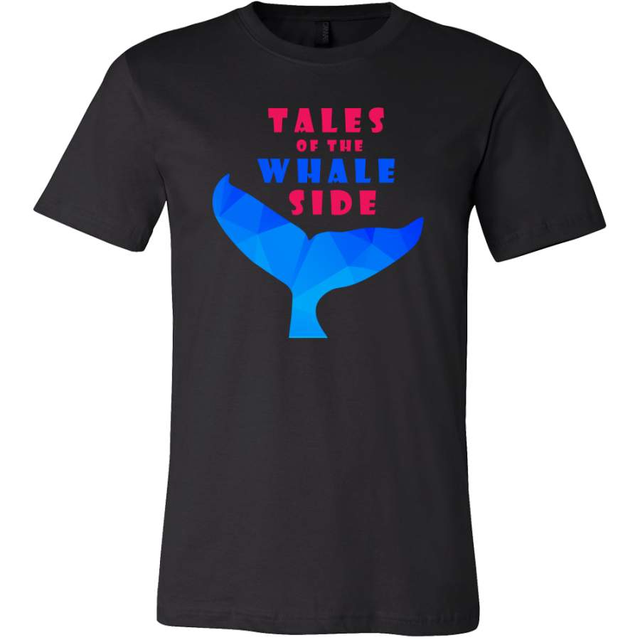 Tales of The Whale Side Funny Fishes Whales Tee Shirt