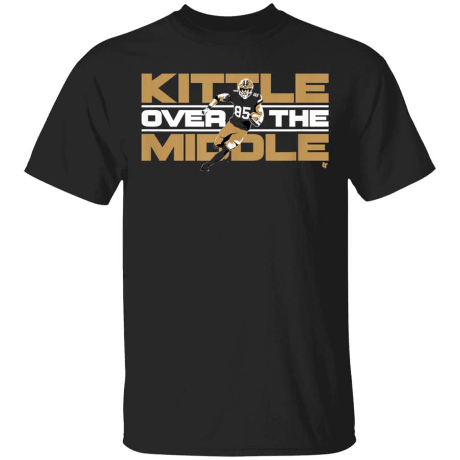 Officially Licensed George Kittle – Kittle Over The Middle T-Shirt