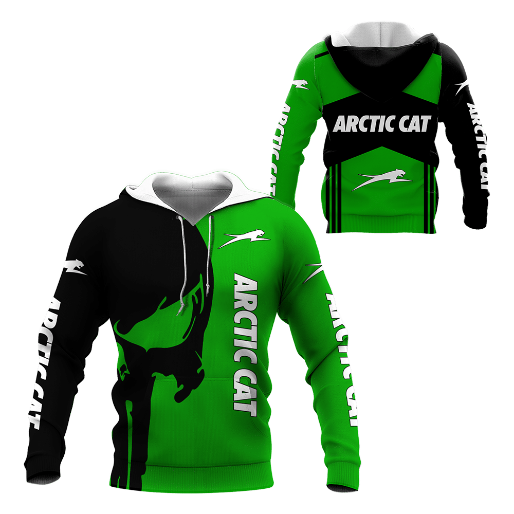 3D All Over Printed Arctic Cat Ttt-Lt Shirts Ver 1 (Green)