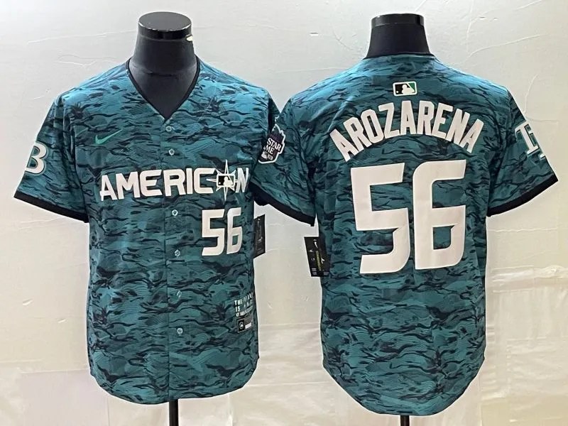 Tampa Bay Rays #56 Randy Arozarena 2023 Jersey