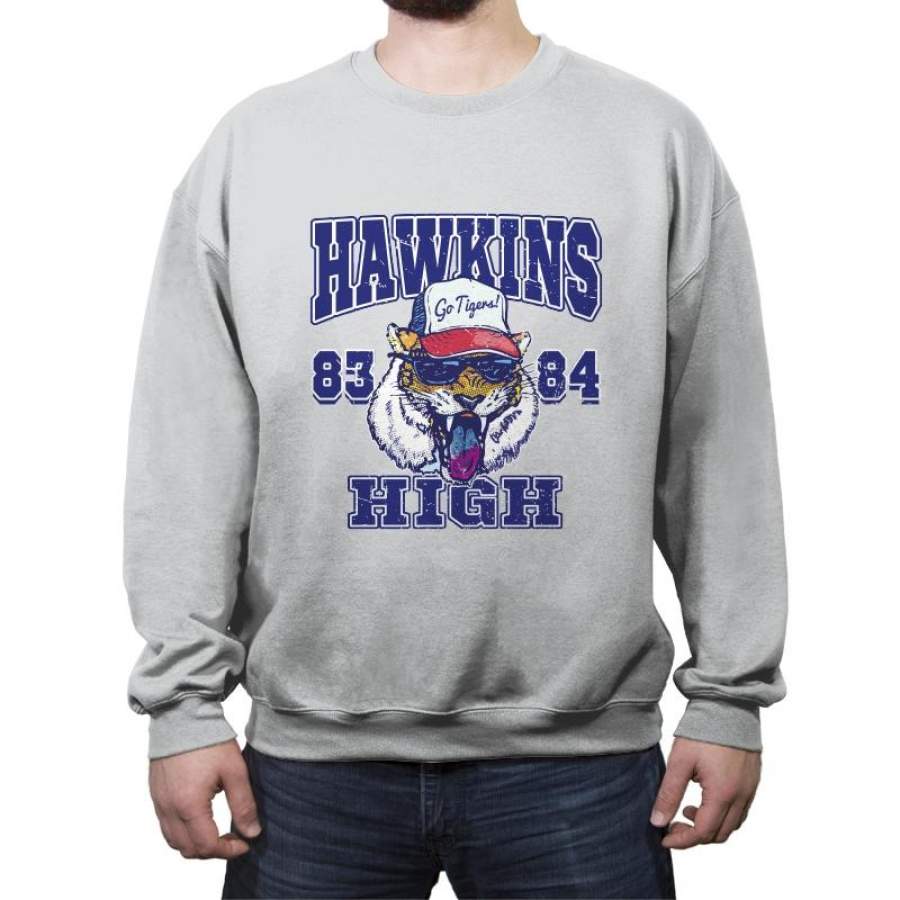 Hawkins High School Tigers  – Crew Neck Sweatshirt