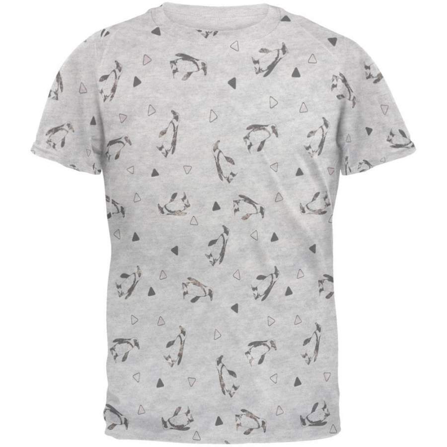 Retro Penguin Men’s Soft T-Shirt