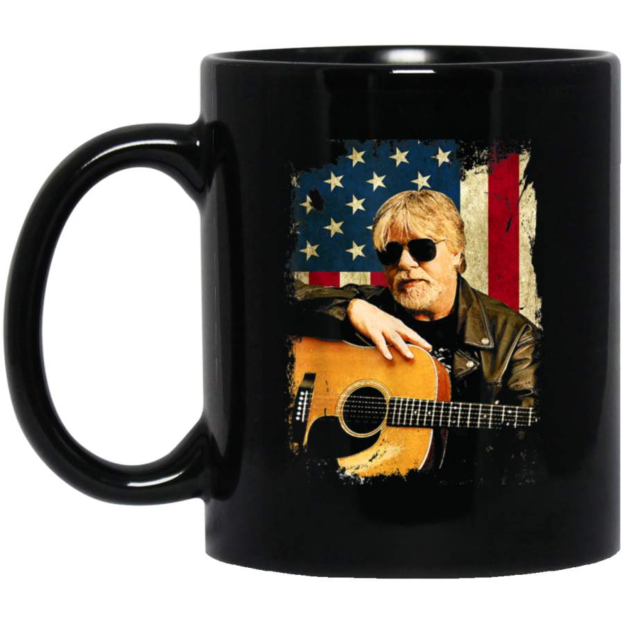 Vintage Bob Seger Love American Flag Retro 11 oz Mug