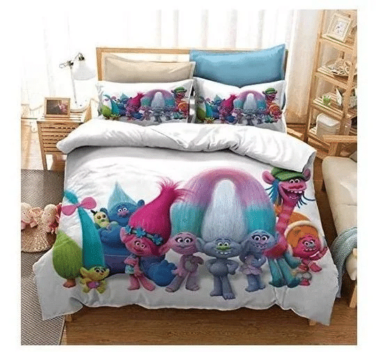 Trolls Poppy 3 Duvet Quilt Bedding Set 2