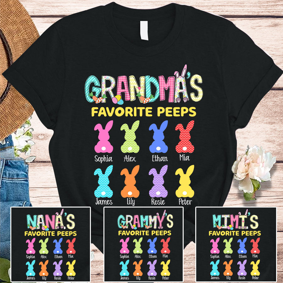 Grandma’S Favorite Peeps Easter T-Shirt