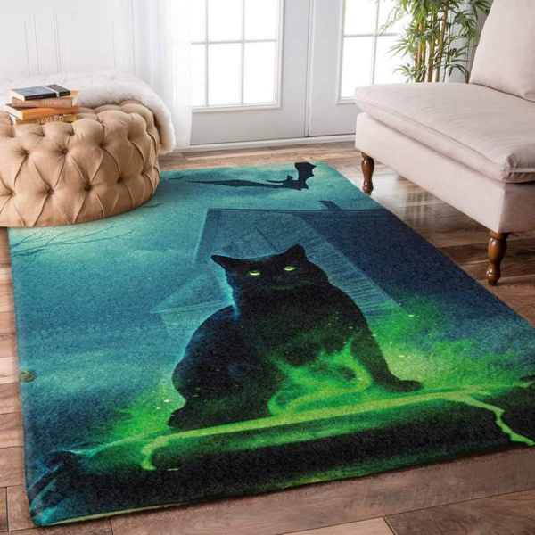 Cat Halloween Rug RCDD81F19474