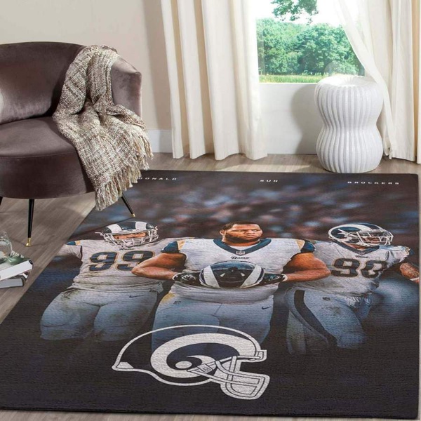 Donald – Sul – Brockers – Los Angeles Rams Area Rug, Football Floor Decor RCDD81F31784