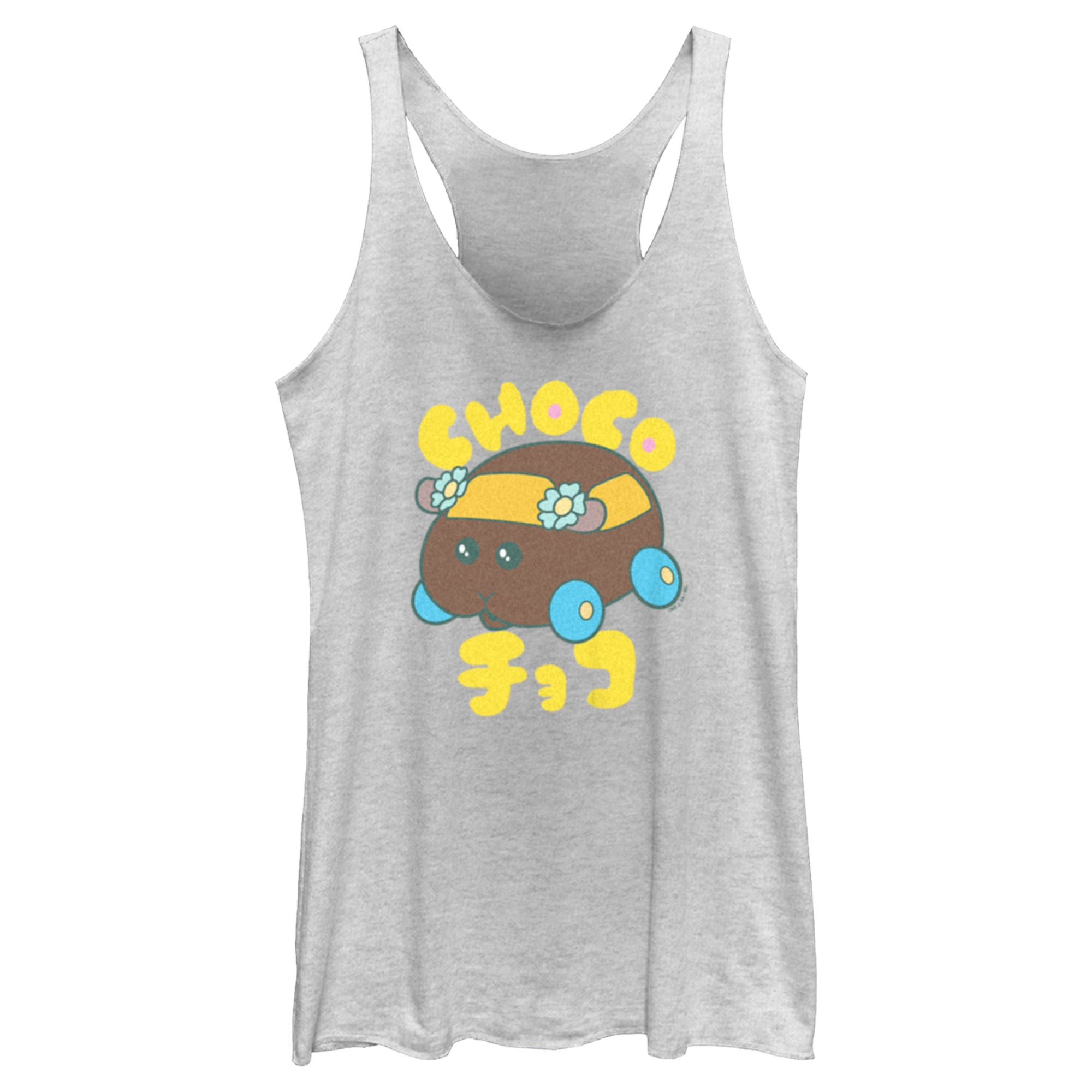 Women’S Pui Pui Molcar Choco Cartoon Racerback Tank Top