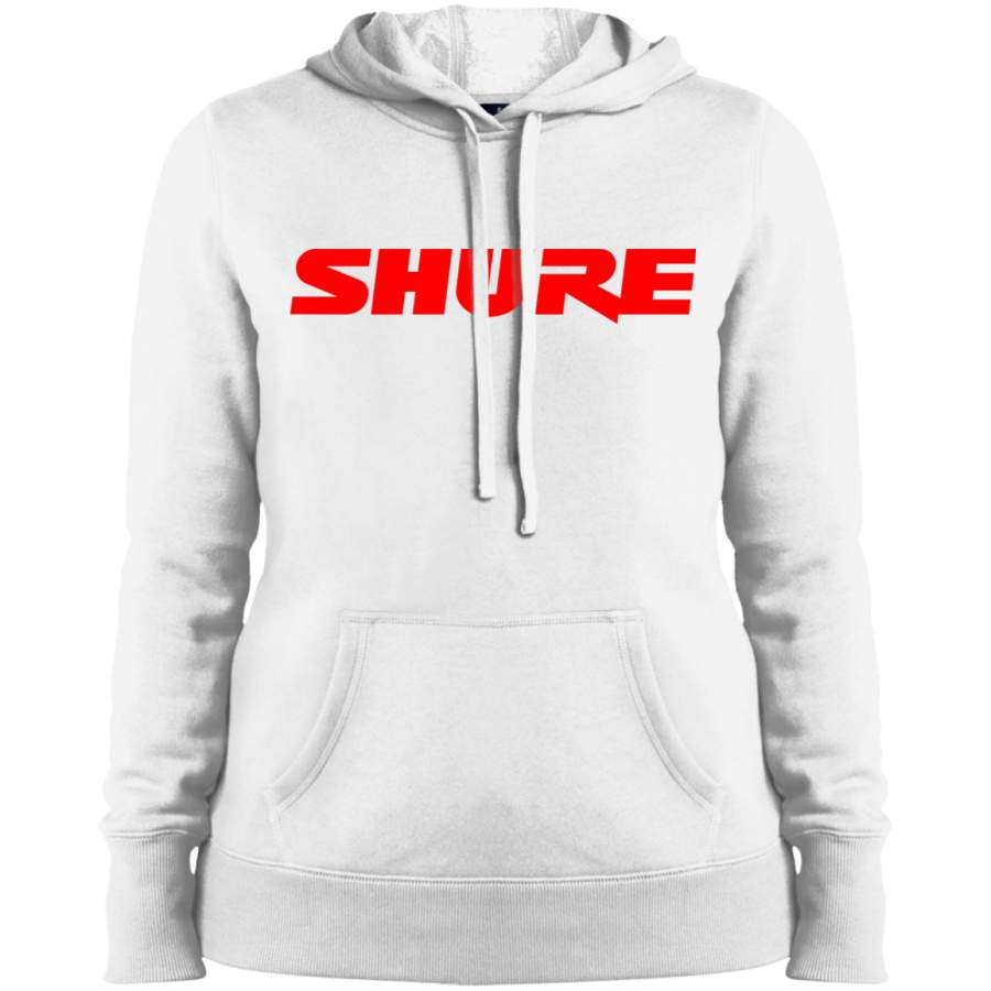 AGR Shure Audio Logo Ladies’ Pullover Hooded Sweatshirt