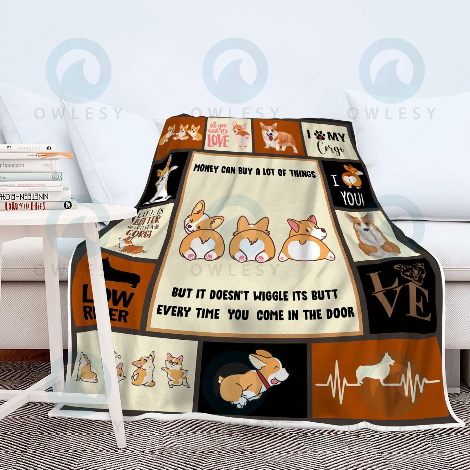Wiggle Its butt Corgi Quilts-PT011030Qa