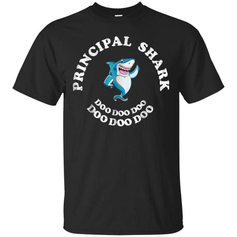 Agr Principal Shark Doo Doo Doo Vintage Shirt Perfect Gift Jaq T-shirt