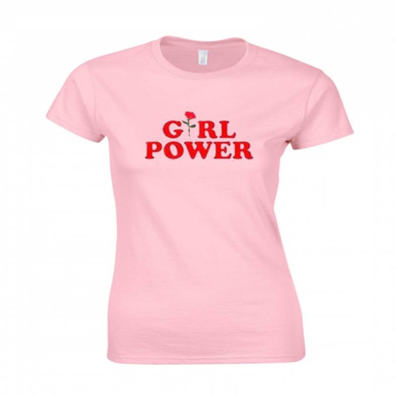 Girl Power Pink T Shirt