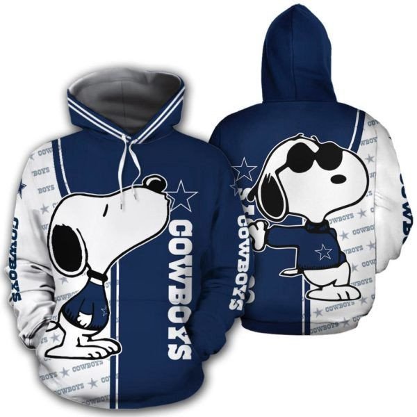 Snoopy Dallas Cowboys Snoopy Dallas Cowboys 23 Unisex 3D Hoodie Gift For Fans