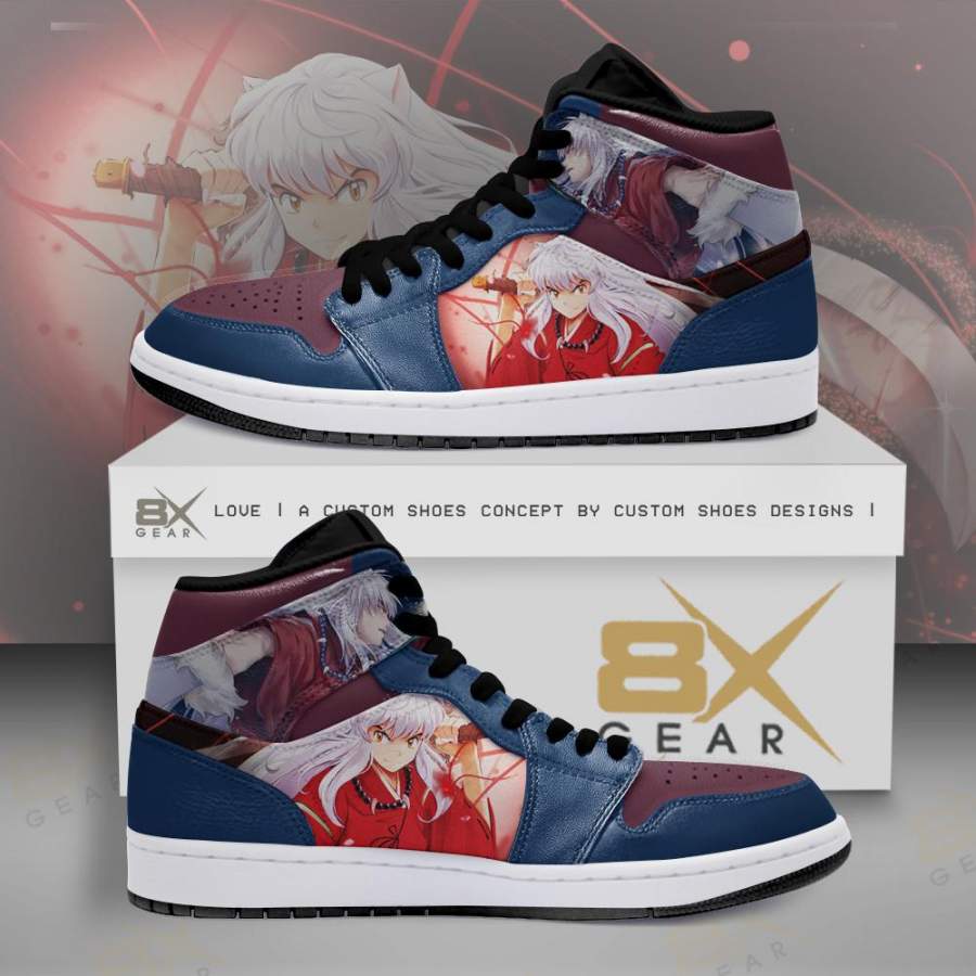 Inuyasha Jordan Sneakers Dog Demon Anime Shoes VMJS015