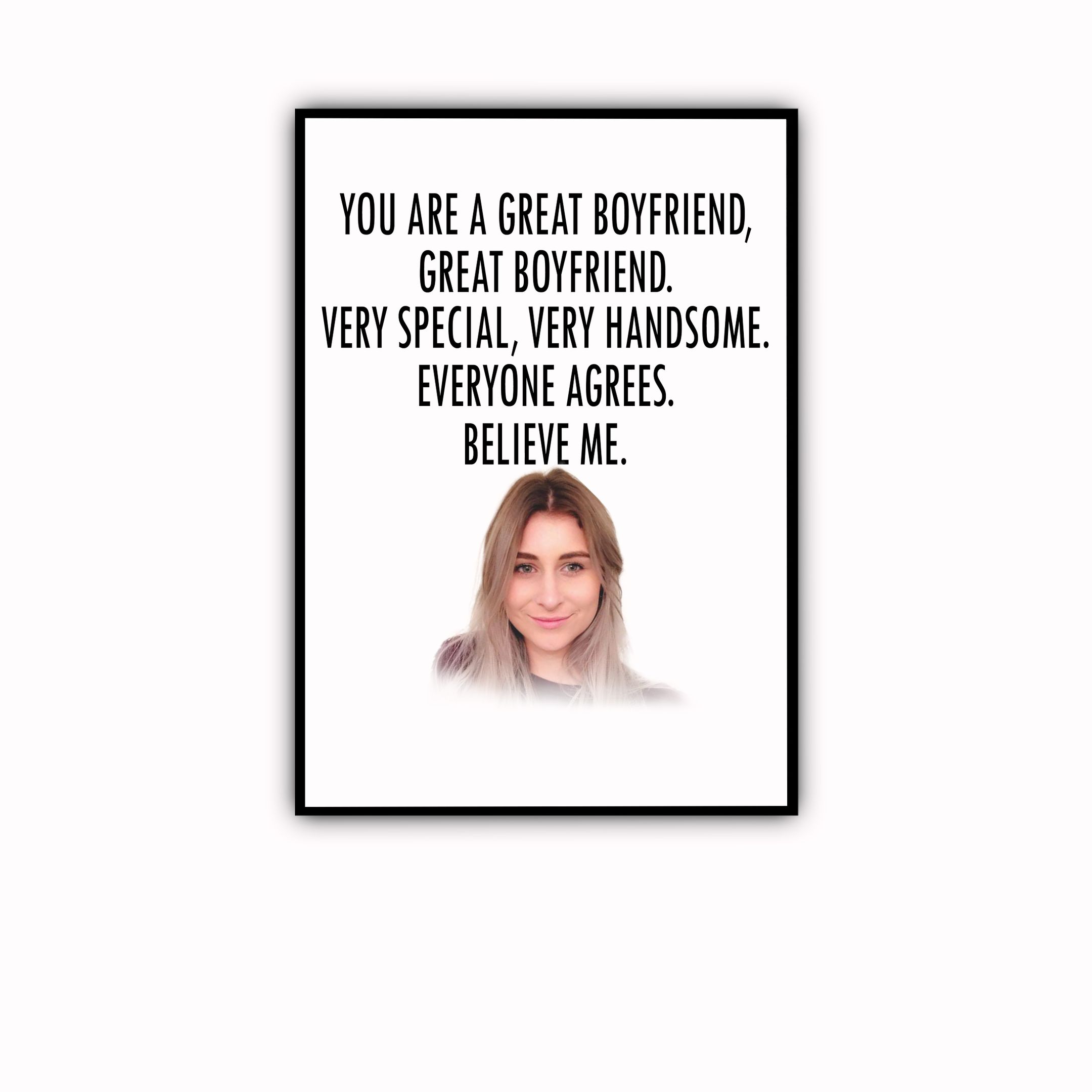 Custom Personalized photo Valentine’s day wall prints poster gift ideas for room him boyfriend husband her girlfriend wife couple – Great Boyfriend TY1812 – Sharkscustom