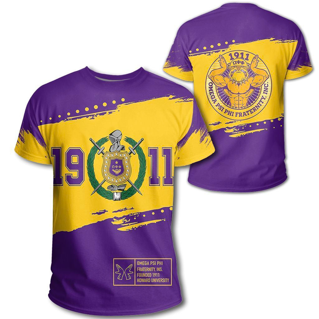 Wonder Print T Shirt – Omega Psi Phi University T Shirt