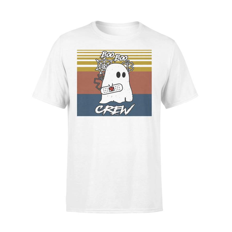 Paramedic Boo Boo Crew Vintage Retro T-shirt
