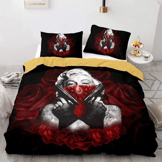 Marilyn Monroe Duvet Quilt Bedding Set 4