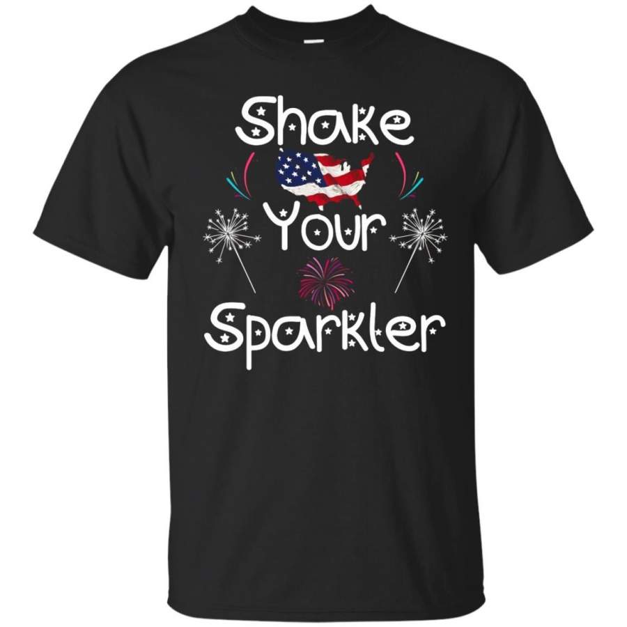 AGR Awesome Tee For 4th Of July-Shake Your Sparkler T-shirt-Cute