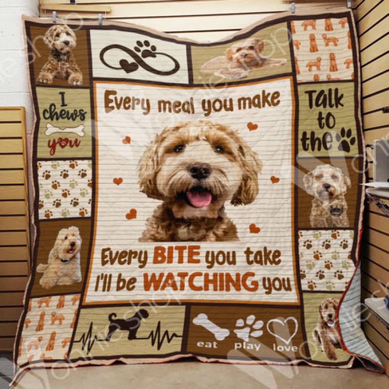 Labradoodle Dog Blanket NOV1602 79O50