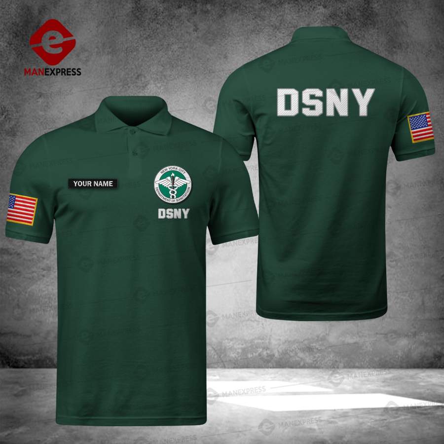 Personalized DSNY – New York City Sanitation Department 3D Polo Shirt+ HOODIE LMT