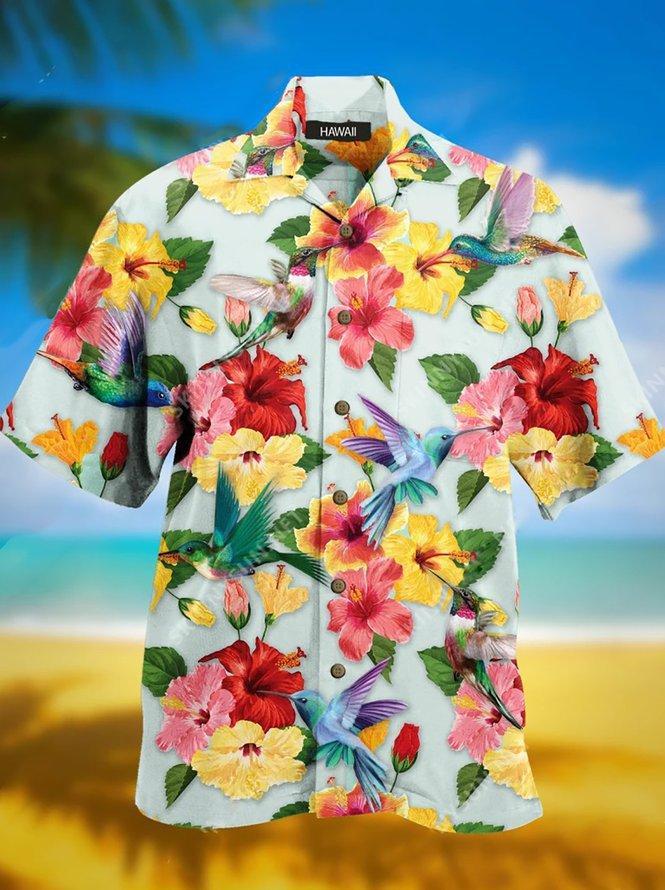 Flowers Hawaiian Shirt – For Men And Women