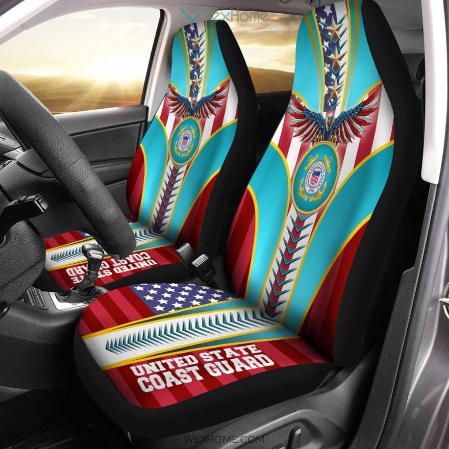 Coast Guard Army Car Seat Covers Us Oralie Shop