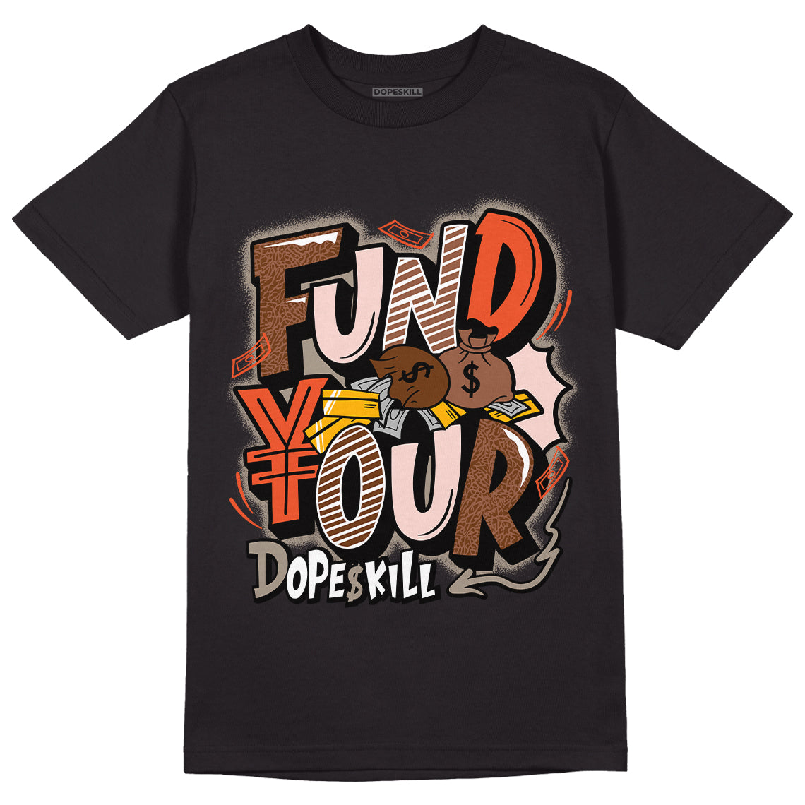 Jordan 3 “Desert Elephant” Dopeskill T-Shirt Fund Your Graphic