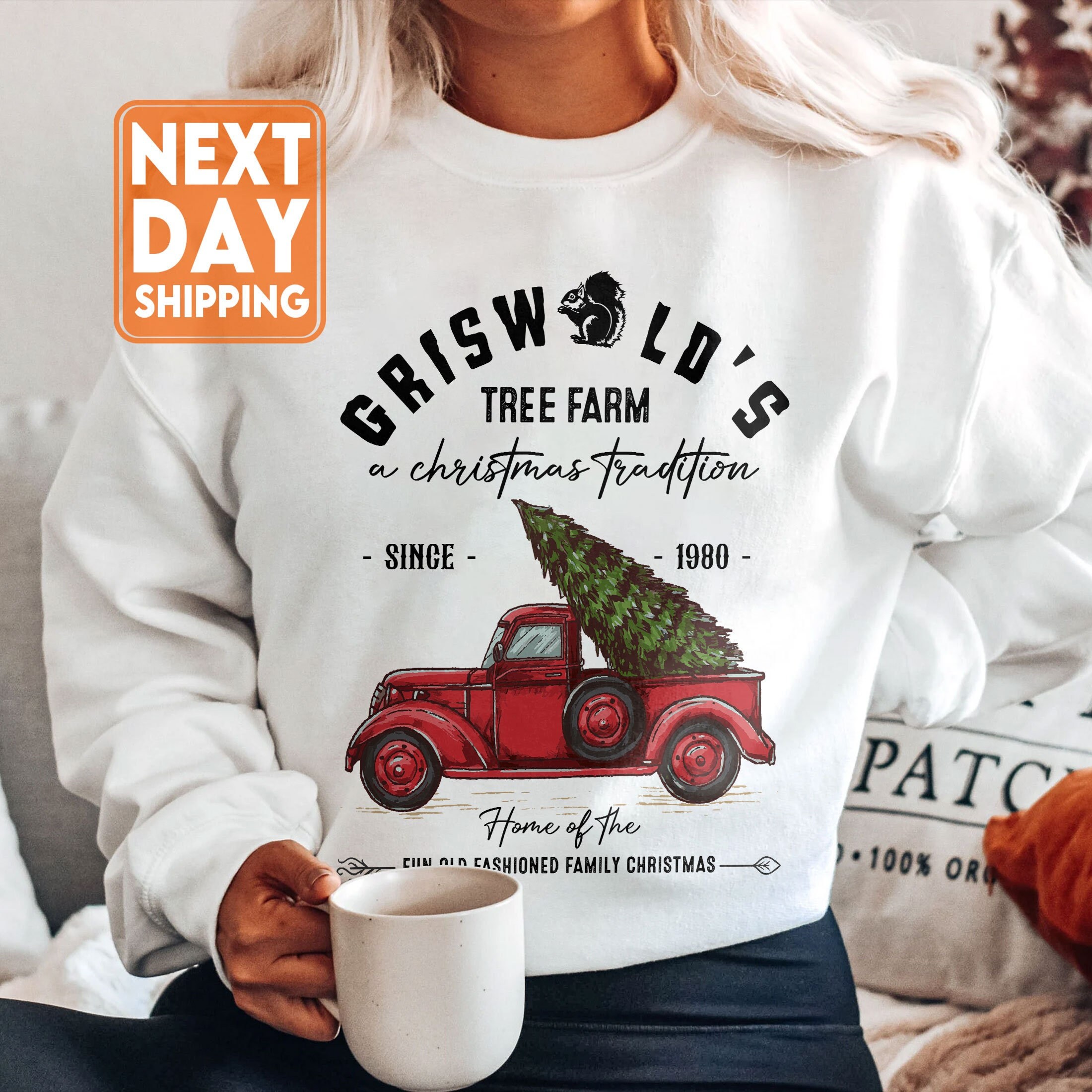 Griswold's Tree Farm Since 1989 Sweatshirt, Christmas Shirt, Christmas Sweatshirt, Christmas Family, Christmas Gift, Women's Christmas Shirt