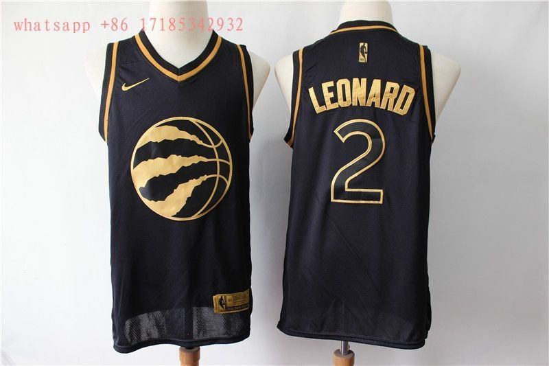 Toronto Raptors Kawhi Leonard #2 2020 NBA New Arrival Black Jersey Jersey