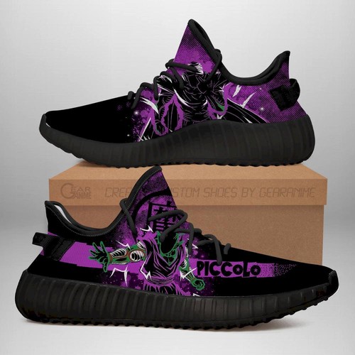 Best Piccolo Yeezy Shoes Silhouette Dragon Ball Z Anime Shoes Fan